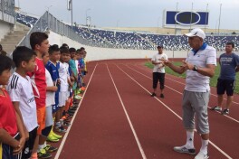 Ahmedov akademiyasi va Namangan sport kolleji tarbiyalanuvchilari yig'in boshladilar