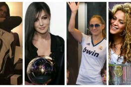 MYUga Rianna, "Real"ga Jennifer Lopez, "Barselona"ga Shakira, "Roma"ga Monika Beluchchi... FOTO