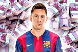 Messi dunyoning eng ko'p maosh oladigan futbolchisi, u 50 mln. evro miqdorida ko'tarma puli oldi