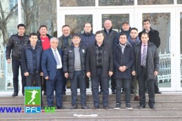 Бельгия футбол федерацияси Техник бўлим бошлиғи "Локомотив" стадионида бўлди