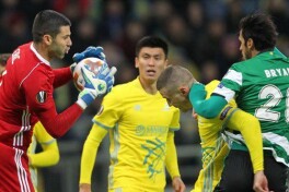Yevropa ligasi. “Sporting” safarda irodali g'alabaga erishdi, Dumbiya gol urdi