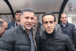 Eron yulduzlari Ali Dayi va Ali Karimi yarashib olishdi