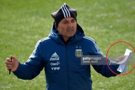 Suratkashlar Argentina terma jamoasining taxminiy tarkibini ko'rib qolishdi (+FOTO)