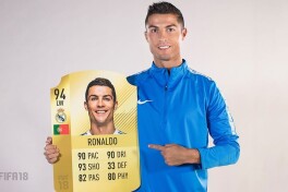 "FIFA-18": ЖЧда иштирок этувчи футболчиларнинг карточкалари ТОП-10 ФОТО