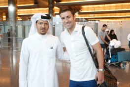 "Atletiko" sardori tibbiy ko'rikdan o'tish uchun Qatarga uchib keldi + FOTO
