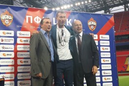 ЦСКАга Россия чемпионати кумуш медаллари топширилди