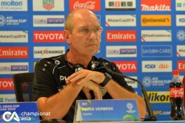 Pim Verbek: "Osiyo Kubogi faqat O'zbekiston bilan o'yindan iborat emas, shuni yoddan chiqarmang"