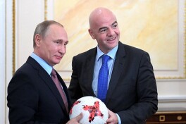 Infantino “Do'stlik” ordeni bilan takdirladi