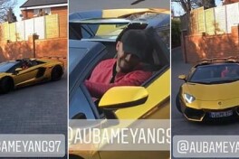 Обамейянг тилла ранг Lamborghini сотиб олди