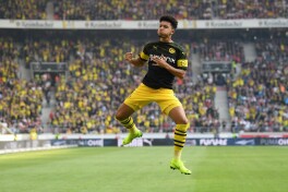Kuchli beshlik. Jeydon Sancho 19 yoshida eng yaxshi angliyalik assistent bo'lib turibdi