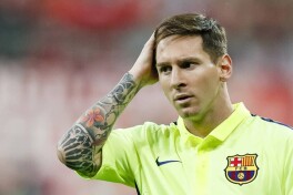 Messi tatuirovkalardan qo'rqardi, hozir tanasida ulardan 14 ta!