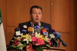 Теҳронда Марк Вильмотс иштирокида биринчи матбуот анжумани ўтказилди