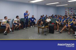 "Paxtakor" futbolchilari o'yin qoidalaridagi o'zgarishlardan xabardor bo'lishdi