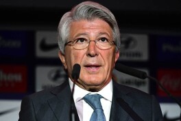 "Atletiko" prezidenti - 300 ming evrolik jarima haqida: "Vahima qiladigan narsa emas. Bu haqida o'ylashni istamayman"