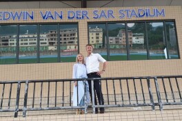 Xitoydagi stadion van der Sar sharafiga nomlandi