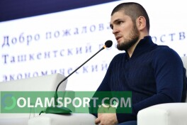 Хабиб Нурмагомедов Ўзбекистондаги мухлислари билан учрашди (эксклюзив ФОТОГАЛЕРЕЯ)