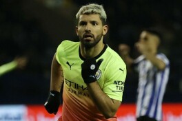 Серхио Агуэро Англия Кубогида сермаҳсуллик намойиш этмоқда