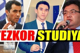 "Tezkor studiya". Ravshan Ermatov, Alisher Nikimbaev, Diyor Imomxo'jaev, Aziz Haydarov va boshqalar