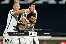 Portugaliya chempionati.  "Famalikau" - "Portu" 2:1