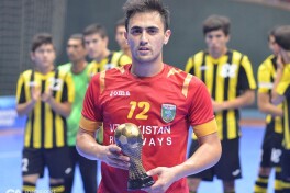 Futzal. Sarvar Shoahmedov birinchi turning eng yaxshi o'yinchisi