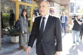 Флорентино Перес "Реал" машғулотларига ташриф буюрди
