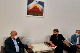 Қашқадарё вилояти ҳокими Зойир Мирзаев "Насаф" клуби раҳбарияти билан учрашди