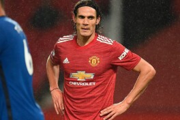 Kavani "Manchester Yunayted"dagi debyut golidan so'ng toqqa chiqib ketdi