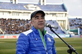 Зойир Мирзаев "Насаф"ни кумуш медаль билан табриклади