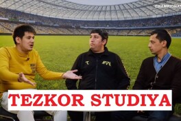 "Tezkor studiya"da qizg'in muhokama: Arveladzening "Paxtakor"dagi faoliyati, kim bosh murabbiy bo'lishi, "Nasaf-2011"ning mega davridan misol va Rossiyaga ketayotgan o'zbek futbolchisi kim?