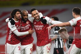 APL. "Arsenal" - "Nyukasl" 3:0, Obameyangdan dubl