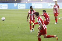 Diego Simeone nega Luis Suaresning golidan so'ng kulib yubordi?
