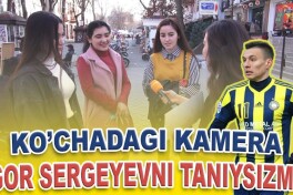 VIDEO. "Ko'chadagi kamera" Igor Sergeevni taniysizmi?