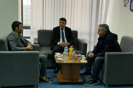 Abramov va Haydarov Namangan viloyati hokimi bilan uchrashdi
