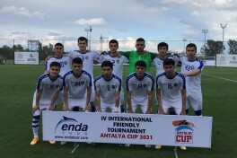 O'zbekistan U22 Antalyadagi turnirda Qozog'iston vakillarini mag'lub etdi