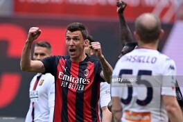 Mario Mandjukich "Milan" bilan xayrlashdi
