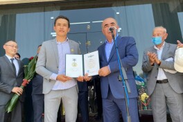 Otabek Shukurov "Mard o'g'lon" ordeni bilan taqdirlandi