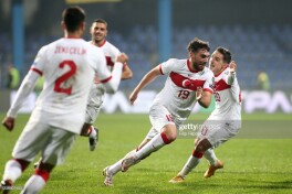 JCH saralashi. Chernogoriya - Turkiya 1-2