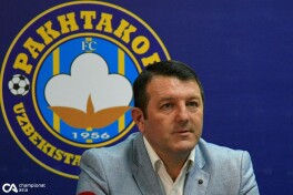 Slavche Voyneski va Jafar Irismetov ishtirokidagi matbuot anjumani