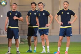"Paxtakor"ning Burayda shahridagi ilk mashg'uloti