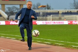 O'zbekiston Kubogi. "Navbahor" Olmaliqda "Qizilqum"ni mag'lub etgan o'yindan GALEREYA