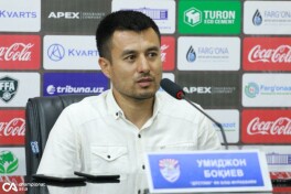 Умиджон Боқиев: "Захирадан тушган футболчилар ишончни оқлашмади"
