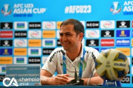 Туркманистон U-23 бош мураббийи Аҳмад Агамуродов: "Албатта, биз сюрприз намойиш қилишни хоҳлаймиз"