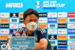 Yaponiya U-23 bosh murabbiyi Go Oiva: "O'tgan o'yinda nima yuz berganidan xabarim bor. Muxlislarni to'liq tushunaman"