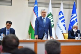 Абдусалом Азизов ЎФАда катта йиғилиш ўтказди