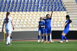 O'zbekiston ayollar terma jamoasi futbolchisi Nilufar Qudratova golini kimga bag'ishladi?