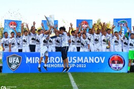 “Mirabror Usmanov Memorial Cup-2022”. Ўзбекистон ва Тожикистон учрашувидан 72та сурат  