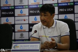 Dilyaver Vaniev: “Ushbu mag'lubiyatni bo'ynimga olaman”