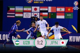 Футзал бўйича Осиё Кубоги-2022. Ўзбекистон Японияга ютқазди ва финалсиз қолди