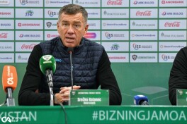 "Himoyamiz Eldor Shomurodovdan boshlanadi", "Stadionda ko'proq muxlis bo'lishi kerak edi" - Katanets Qozog'istonga qarshi o'yindan so'ng nimalar dedi?