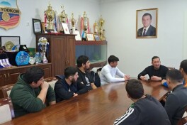 “Бунёдкор” директори Шерзод Ҳақбердиев клуб мухлислари билан учрашди